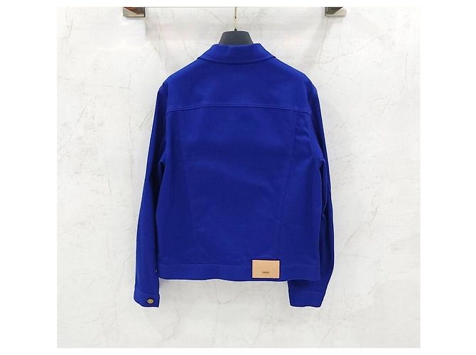 Louis Vuitton Giacca di jeans DNA Blue - vista 2