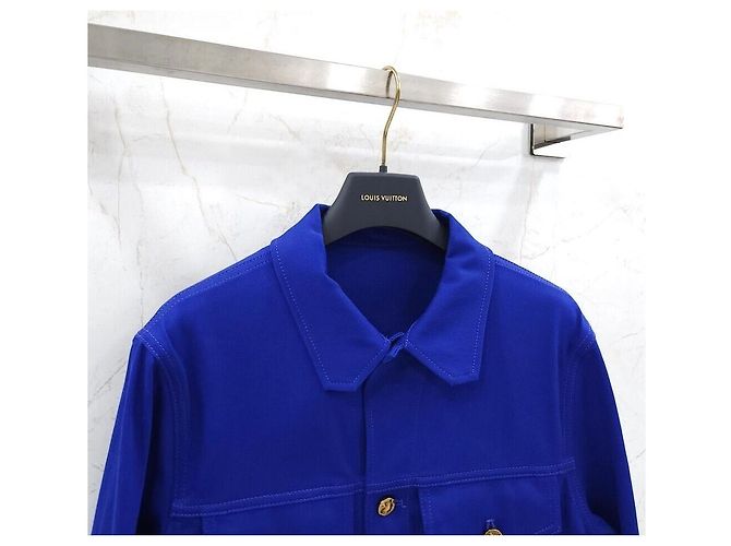 Louis Vuitton Giacca di jeans DNA Blue - vista 3
