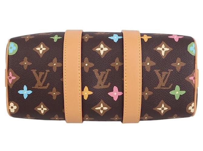 Louis Vuitton Bandoulière Keepall Monogram Chocolate Marrone - vista 6