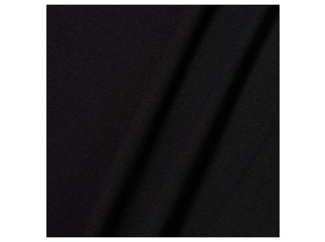 Moncler Grenoble Logo Baumwoll-T-Shirt Schwarz - Ansicht 11