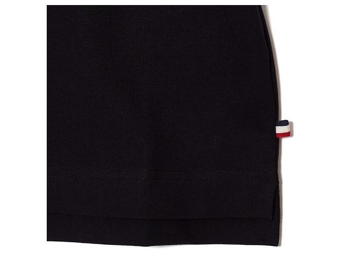 Moncler Grenoble Logo Baumwoll-T-Shirt Schwarz - Ansicht 9