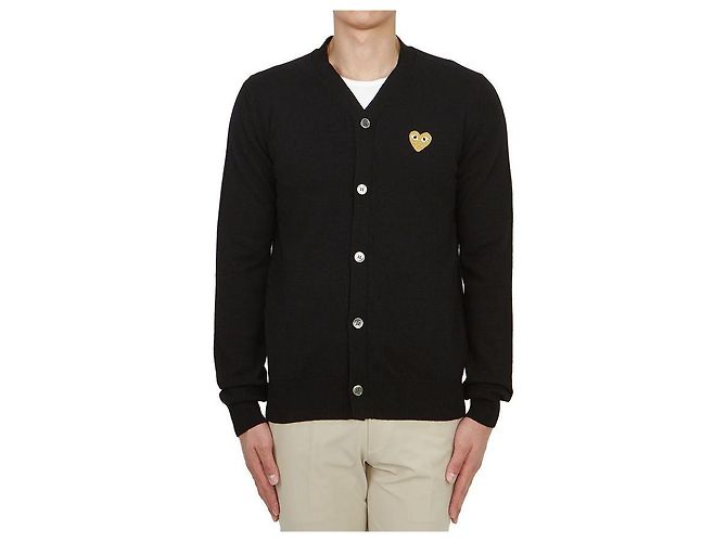 Comme Des Garcons Cardigan Gold Badge AX (Unisex) Weiß - Ansicht 2