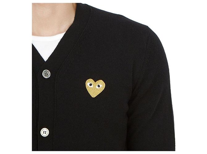 Comme Des Garcons Cardigan Gold Badge AX (Unisex) Weiß - Ansicht 9