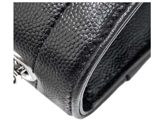 Saint Laurent Borsa a tracolla con catena Monogram Nero - vista 4