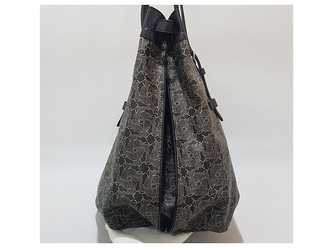 Céline Vintage große Schultertasche Silber - Ansicht 3