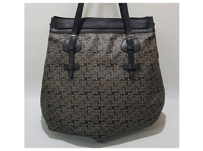 Céline Vintage große Schultertasche Silber - Ansicht 4
