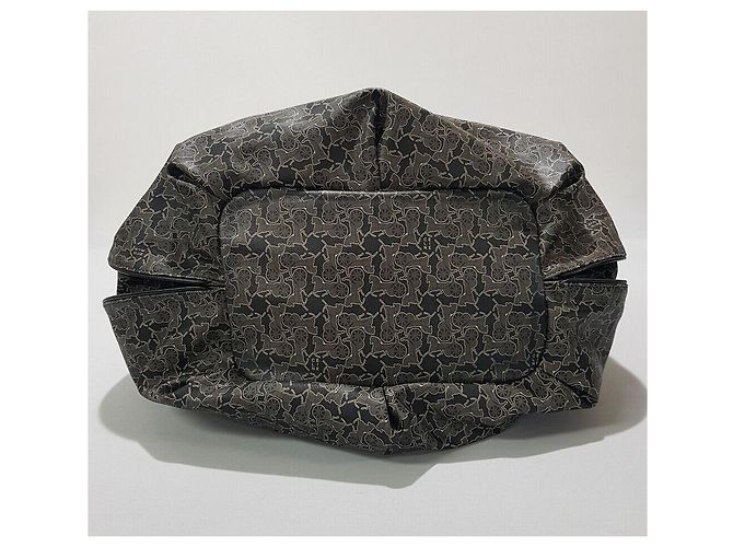 Céline Vintage große Schultertasche Silber - Ansicht 6