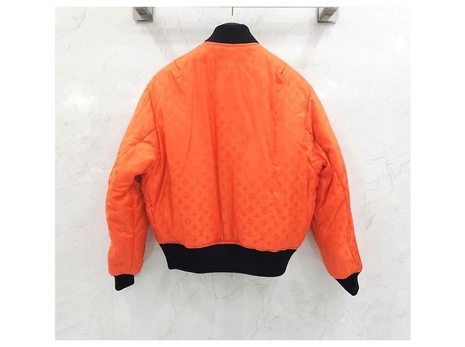 Louis Vuitton LV Monogram Reversible Bomberjacke Rot - Ansicht 2