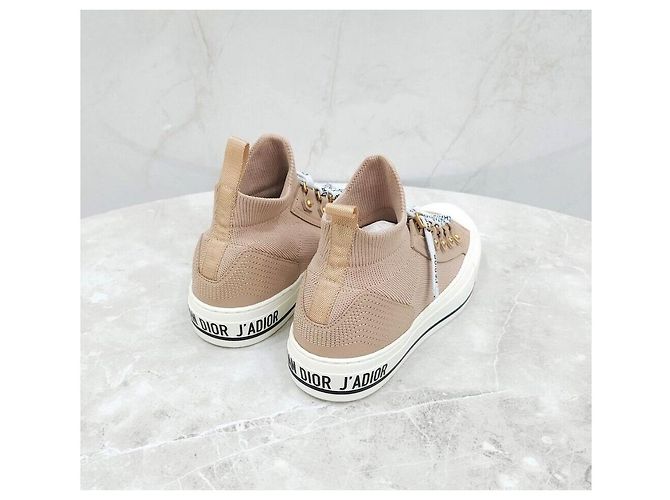 Dior Work High-Top Sneaker aus Strick - Ansicht 5