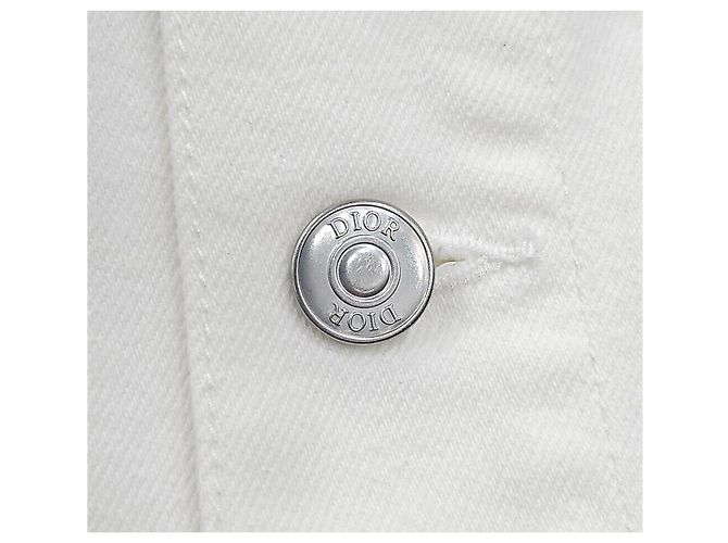 Dior Jeansjacke Alex Foxton White Back Logo Silber - Ansicht 5