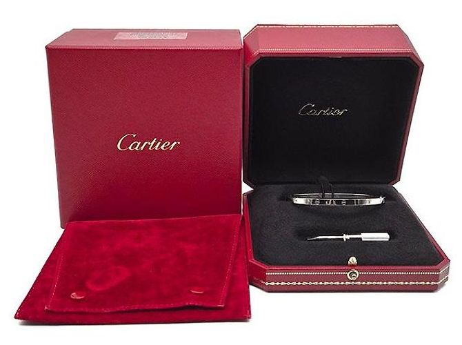 Cartier Bracelet Love Small Blanc - vue 7