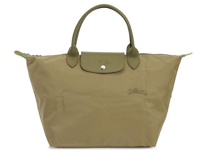 Longchamp Borsa Tote Le Pliage Green da donna D'oro - vista 2