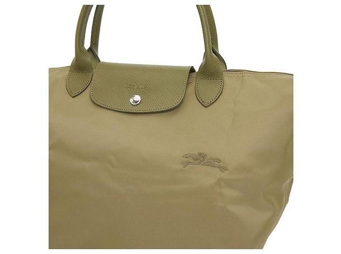 Longchamp Borsa Tote Le Pliage Green da donna D'oro - vista 7