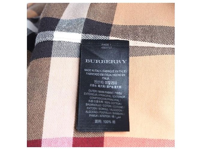 Burberry Camicia Nova Check Multicolore - vista 5