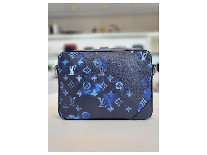 Louis Vuitton Borsa a tracolla Messenger Water Trio Blu - vista 3