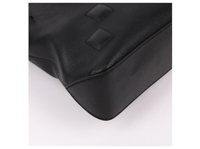 Gucci Borsa a Spalla Black GG Big Logo Chain Nero - vista 8