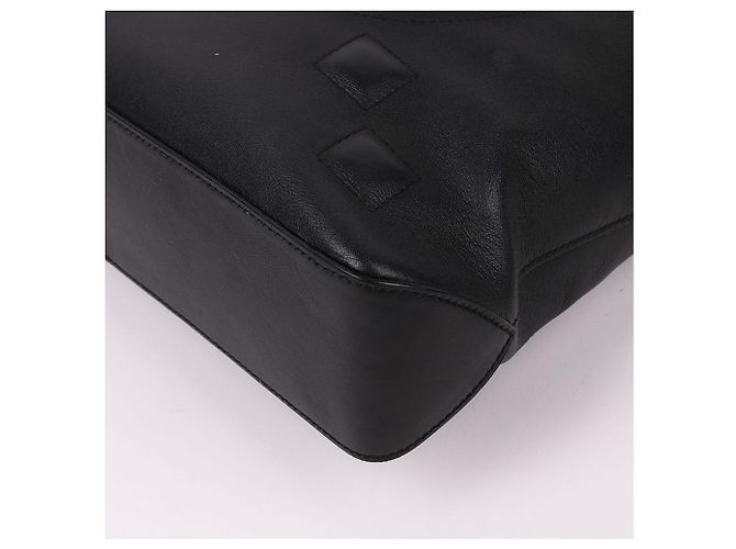 Gucci Borsa a Spalla Black GG Big Logo Chain Nero - vista 9