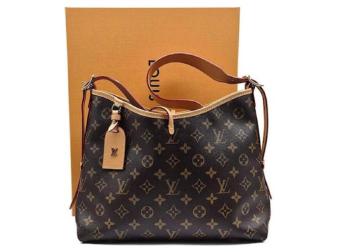 Louis Vuitton Monogram Carryall PM Marrone - vista 9