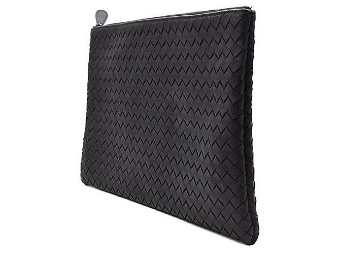 Bottega Veneta Clutch Intrecciato Medium Nero - vista 2