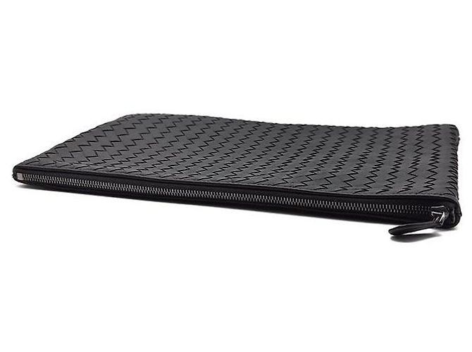Bottega Veneta Clutch Intrecciato Medium Nero - vista 4