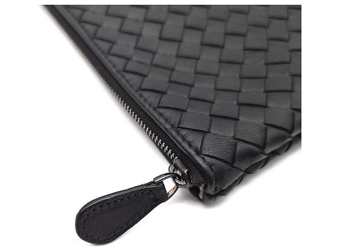 Bottega Veneta Clutch Intrecciato Medium Nero - vista 6