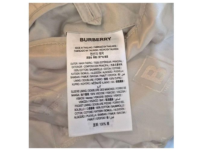 Burberry Gabardina impermeable Castaño - vista 7