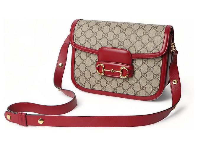 Horsebit 1955 Gucci Borsa a tracolla GG Supreme Horsebit - vista 2