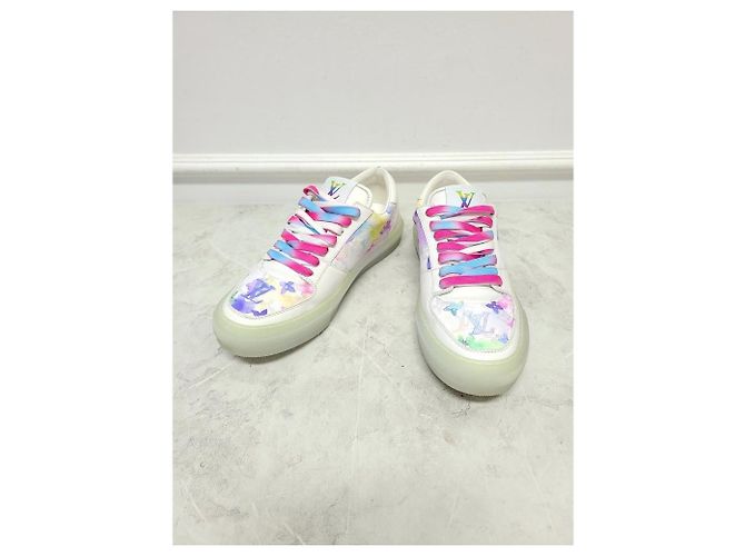 Louis Vuitton Tênis Oly Monograma Aquarelado Multicor - vista 2