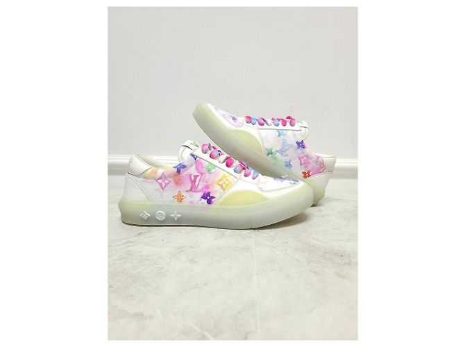Louis Vuitton Tênis Oly Monograma Aquarelado Multicor - vista 4