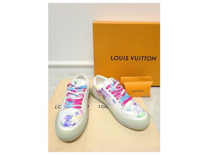 Louis Vuitton Tênis Oly Monograma Aquarelado Multicor - vista 7