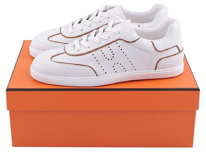 Hermès Sneaker abbinate da donna Bianco - vista 12