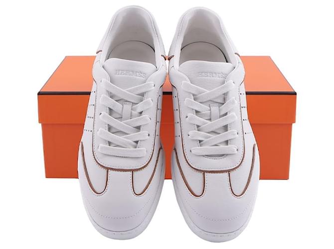 Hermès Sneaker abbinate da donna Bianco - vista 13