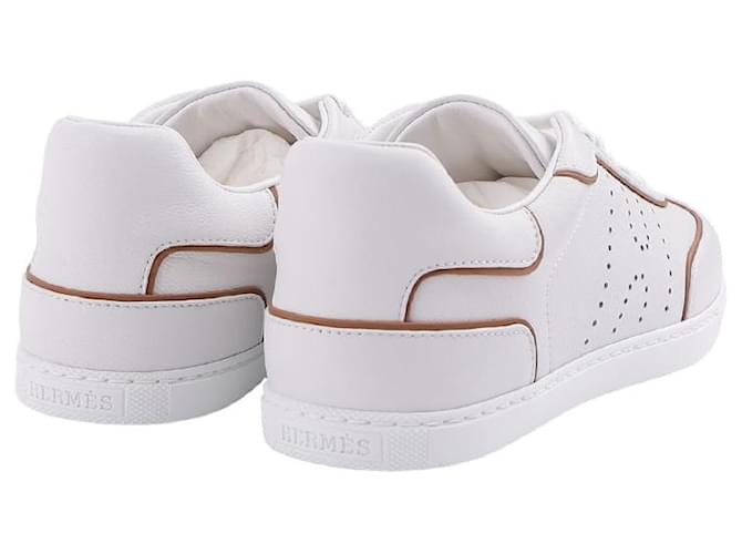 Hermès Sneaker abbinate da donna Bianco - vista 9