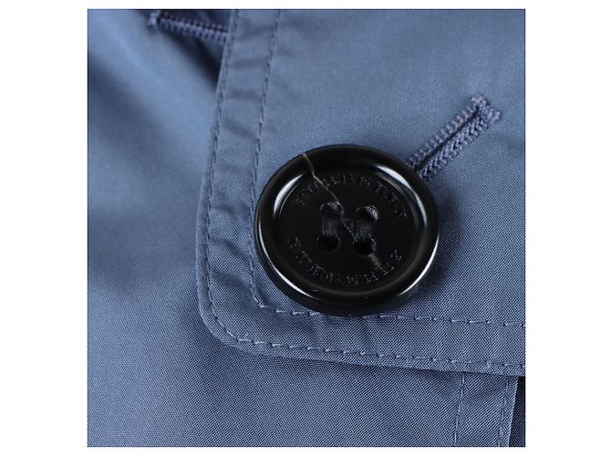 Gabardina Burberry Azul - vista 4