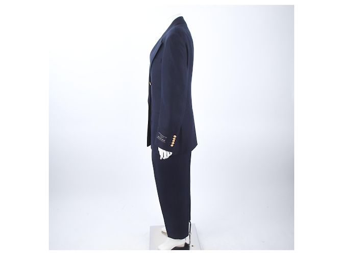 Gucci Kaschmir-Anzug Blau - Ansicht 2