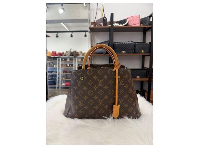 Louis Vuitton Montagne MM Monogram Multicolore - vista 4