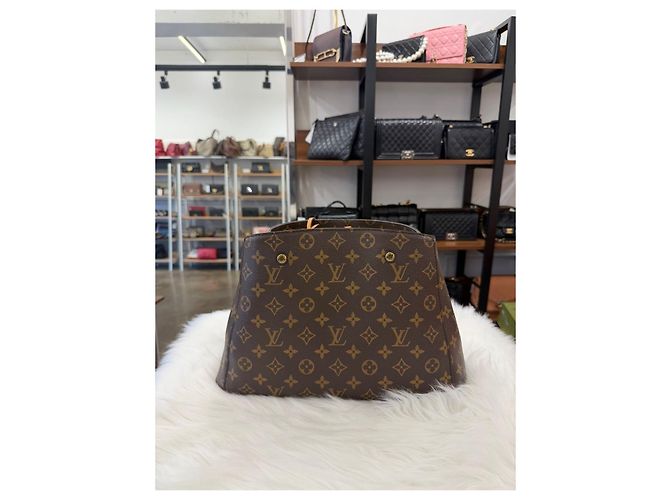 Louis Vuitton Montagne MM Monogram Multicolore - vista 6