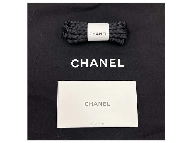Chanel Sneaker in fibre miste da donna in scamosciato nero - vista 10