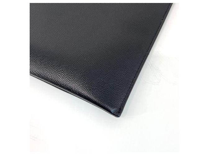 Saint Laurent Clutch Monogram Black Nero - vista 9