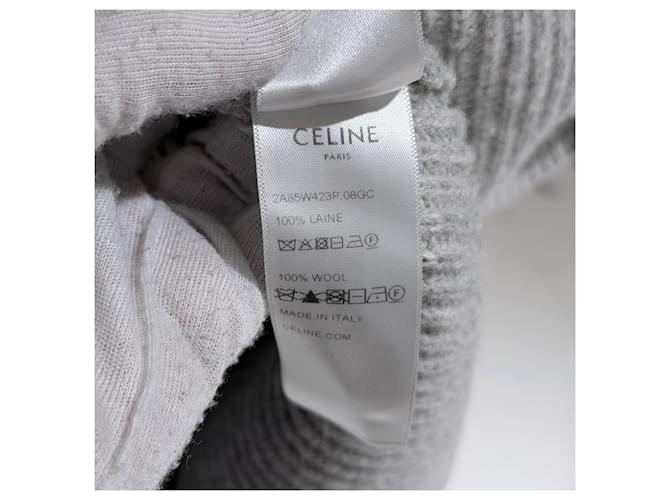 Céline Grauer Strick-Kapuzenpullover aus Rippwolle Braun - Ansicht 8