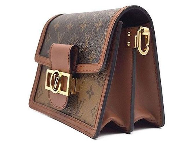 Louis Vuitton Monogram Mini Dauphine Braun - Ansicht 2