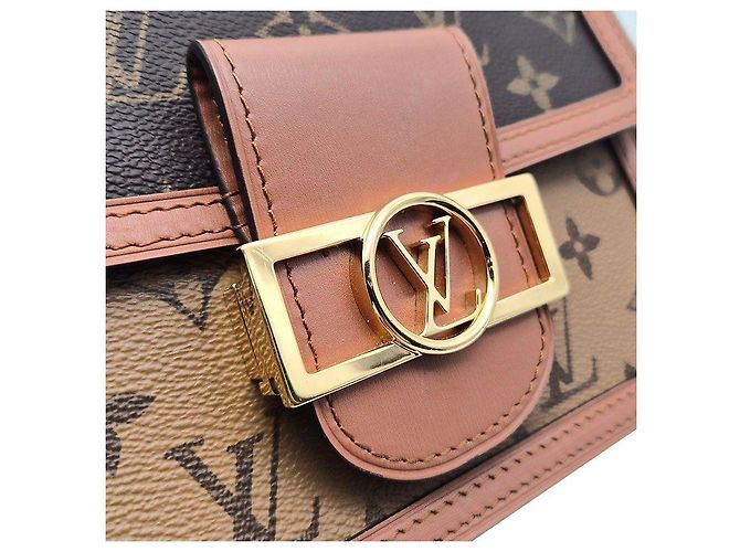 Louis Vuitton Monogram Mini Dauphine Braun - Ansicht 8
