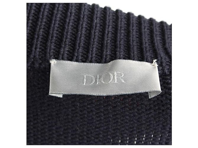 Dior Oblique Insert Knit Black - vista 4