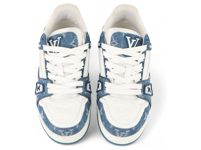 Louis Vuitton Denim LV Trainer Sneaker Größe Mehrfarben - Ansicht 2