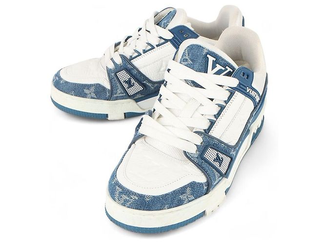Louis Vuitton Denim LV Trainer Sneaker Größe Mehrfarben - Ansicht 3