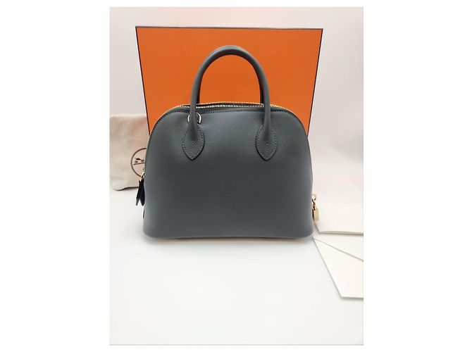 Hermès Bolide Grimiste Non Usato Inciso Marrone - vista 5