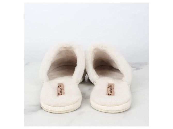 Dior Sandali Mule in Shearling Multicolore - vista 5