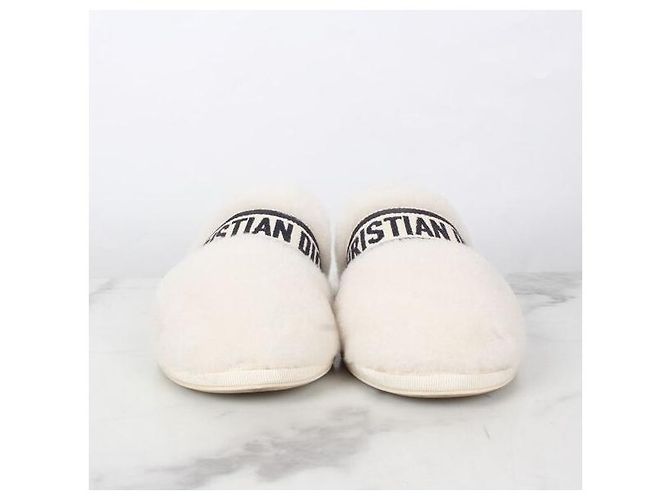 Dior Sandali Mule in Shearling Multicolore - vista 6