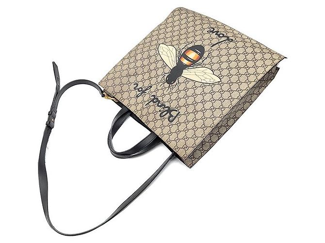 Gucci Tote e borsa a tracolla GG Supreme Multicolore - vista 4