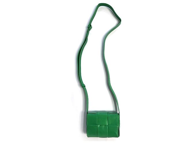 Bottega Veneta Mini borsa Candy Cassette Parakeet Green Verde - vista 6